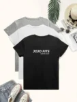 3-Pack Women's Casual Crew Neck T-shirt