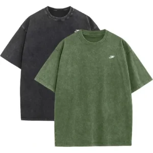 Classic vintage solid oversized t-shirt cotton