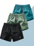Men's athletic shorts with side slits