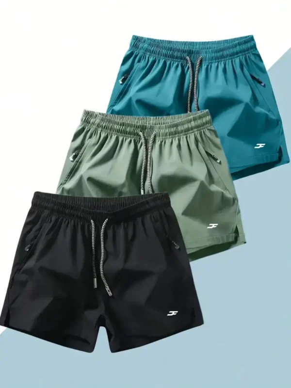 Men's athletic shorts with side slits